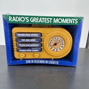 Radios Greatest Moments Cassette Tape Lot commercials, Radio Dramas, Golden Radi - Picture 1 of 9