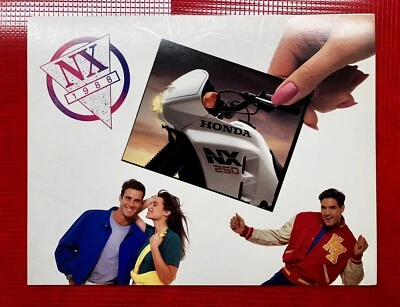 ¡Nuevo! Folleto genuino Honda NX125 NX250 NX650 1988 serie NX Foto 1 de 3