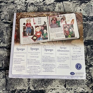 2004 Creative Memories 7x7 Spargo Pages Scrapbook - Picture 1 of 7