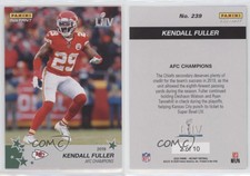 2019 Panini Instant NFL AFC Champions Green /10 Kendall Fuller #239