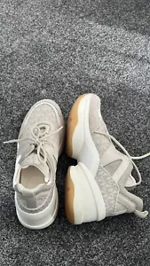Michael Kors Women’s Olympia Logo Jacquard and Glitter Chain-Mesh Trainer - Picture 1 of 5