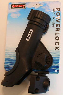 Soporte de caña Scotty Powerlock 230 con 241 montaje en cubierta lateral pesca Foto 1 de 2