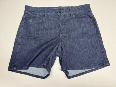 Pantalones cortos elásticos NYDJ Lift/Tuck. Lavado oscuro lavado, para mujer talla 6P Foto 1 de 4