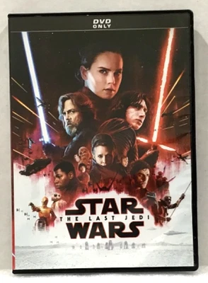 Star Wars: Episode VIII: The Last Jedi (DVD, 2017) Widescreen Like New - Image 1 of 4