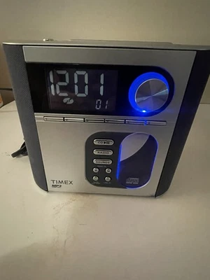 Timex T617S Digital Preestablecido CD Estéreo Reloj Despertador Radio Naturaleza Sonidos MP3 Funcionando Foto 1 de 4