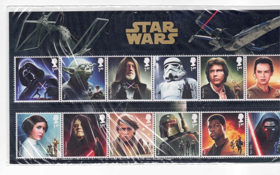 SG. 3758-69  2015 Star Wars Movie  - Set of 12 in mount - image 1 of 1
