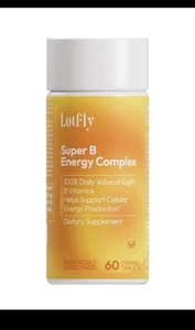 LOTFLY Super B Energy Complex 60 Ct Chewable Supplement Energy Production NEW - Picture 1 of 9