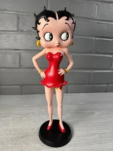 Extremely Rare! Betty Boop in Sexy Red Dress Figurine Statue - Picture 1 of 8
