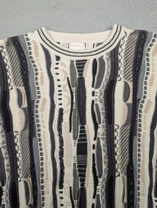 Vintage Driscoli Strickpullover Coogi Style Größe L - Bild 1 von 7
