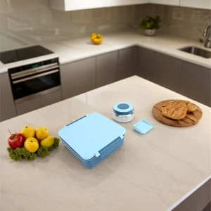Lunch Box Multi Compartments Lunch Container For Office - Picture 1 of 24