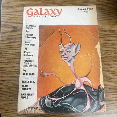 GALAXY SCIENCE FICTION August 1967 - Roger Zelazny, Wally Wood, Virgil Finlay - Image 1 of 2