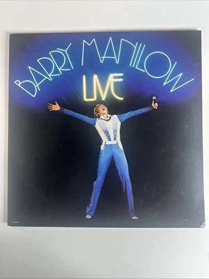 BARRY MANILOW "Live"  -  Vinyl LP  Double Record  (1977 Arista AL 8500) - Image 1 of 4