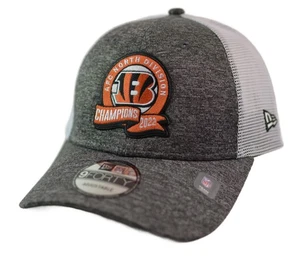 Cincinnati Bengals AFC Division Champs Trucker Hat | New Era 9FORTY - Picture 1 of 8