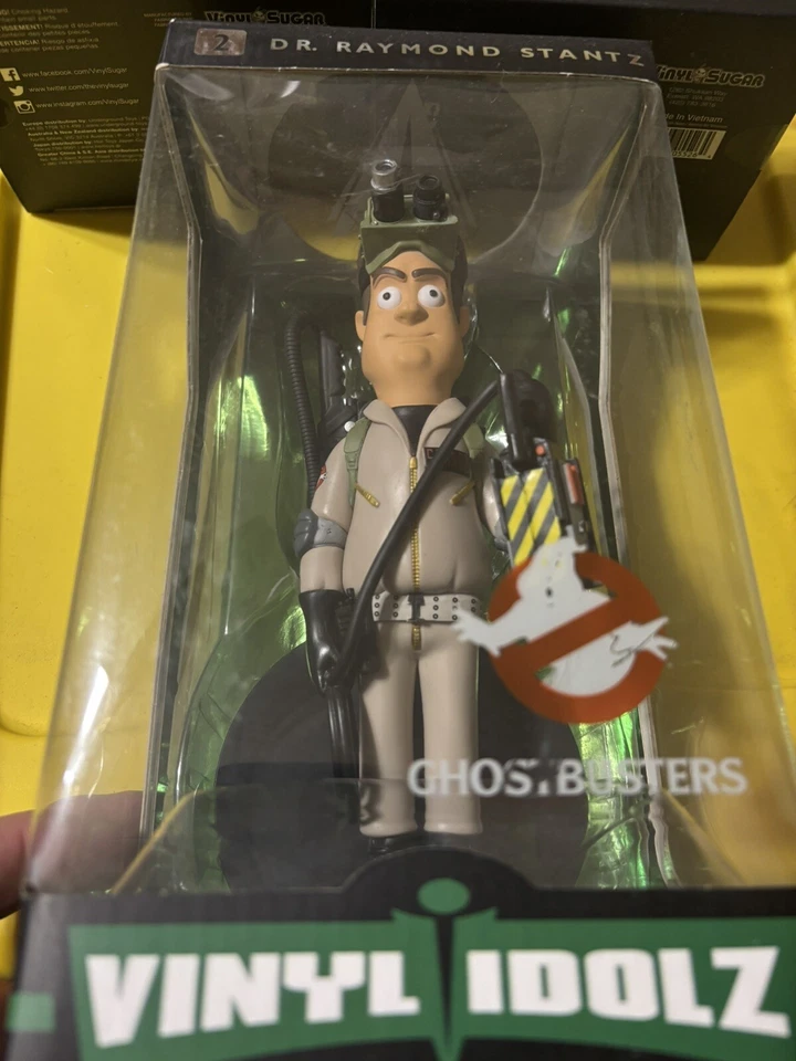 Lote Vinilo Sellado Idolz Cazafantasmas (3 Figuras) Foto 1 de 4