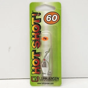 Luhr Jensen Hot Shot 60 Silver Fishing Lure 5433-060-0920 - Picture 1 of 4