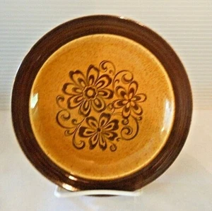 Mid Century Vintage Homer Laughlin Andre Ponche Gold Glade Bread Plate - Picture 1 of 2