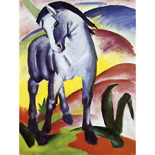 FRANZ MARC BLUE HORSE I 1911 OLD MASTER ART PAINTING PRINT 12x16 inch 30x40cm PO