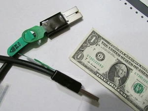 New IBM 1.2M Data Cables PCIe X4 Male/Male Tape Library Server 45W1937 Molex MDM - Picture 1 of 12