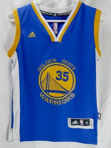 Kevin Durant Golden State Warriors Basketball Trikot Adidas Swingman klein genäht - Bild 1 von 6