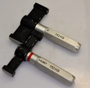 110 mm H9 -0,0 +0,087 * Portaje de enchufe liso * Go No-Go * JSATool - suizo - Imagen 1 de 1