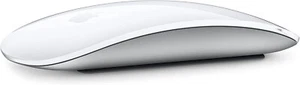 Apple Magic Mouse Genuine Wireless Bluetooth White Silver A1296 MB829LL/A w/batt - Picture 1 of 6