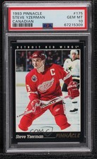 1993-94 Pinnacle French Steve Yzerman #175 PSA 10 GEM MT HOF
