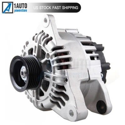 Alternador de aluminio nuevo para Hyundai Santa Fe 2005-2006 Kia Sportage 2005-2010 Foto 1 de 4