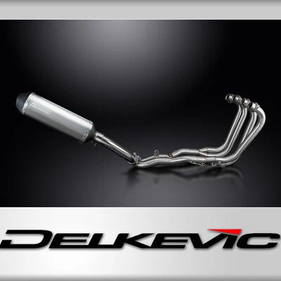 Honda CBR1000F Hurricane 1987-99 Full Exhaust 4-1 13.5" X-Oval Titanium Muffler — 第 1/4 张图片