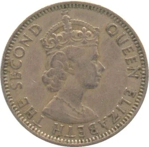 Cyprus 50 Mils Coin | Queen Elizabeth II | KM36 | 1955 - Picture 1 of 2