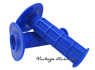 (TW264) EMPUÑADURA MANILLAR HONDA SL XL XR XR CR 1 PAR L+R [AZUL] Foto 1 de 4