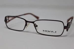 Vintage NOS Koali 6664K Metal Purple Eyeglasses Frames Rare 90's - Picture 1 of 6