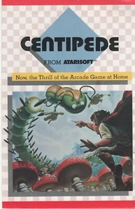 ITHistory (1983) Software Manual: "CENTIPEDE" Atarisoft - Picture 1 of 3