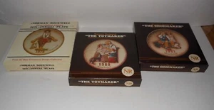 Vintage 1979, '80 & '81 Norman Rockwell Annual Plates (1st Limited Edition) - Picture 1 of 4