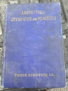 Fisher Scientific Catalog 1940s Laboratory Apparatus And Reagents Pittsburgh Pa - Picture 1 of 7