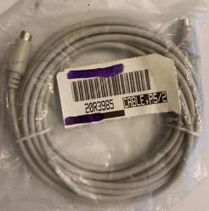 PS/2 8Ft Keyboard & Mouse Extension Cable IBM PN: 20R3985 - Picture 1 of 6