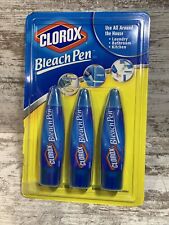 3 Clorox Bleach Pen Stain Remover 2oz Each New Sealed