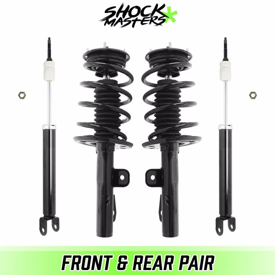Front Complete Struts w Springs Rear shocks for 2010 2011 2012 Ford Flex Foto 1 de 4