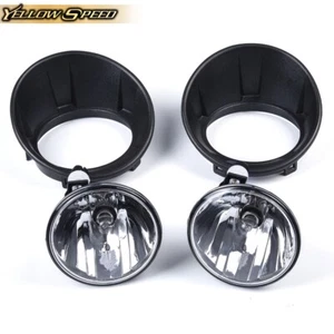 Fit For 2010-2013 Chevy Camaro Bumper Fog Lights Driving Lamps + Bulbs Pair - Picture 1 of 10
