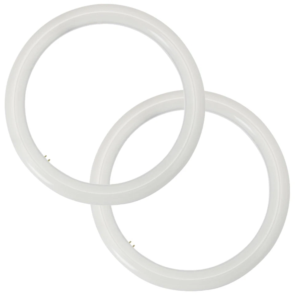 Diodesy 2PK 12" Fluorescent Light Bulb T9 Round Lamp 16W Color Selectable 1600LM - Image 1 of 4