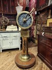 Chadburns Brass Ship Engine Order Telegraph Double Sided Rolling Base 52"