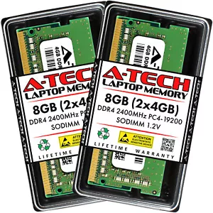 8GB 2x4GB DDR4-2400 Acer Predator PH317-51-74HG PH317-51-787B Memory RAM - Picture 1 of 10