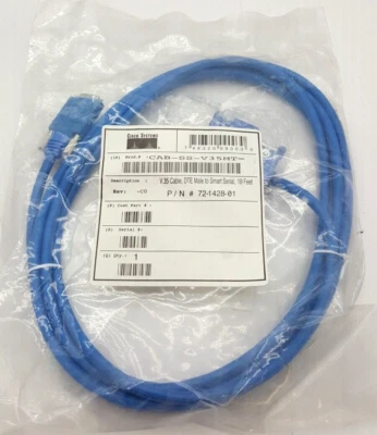 Cisco V.35 Cable DTE Male to Smart Serial 10ft CAB-SS-V35MT - Image 1 of 4