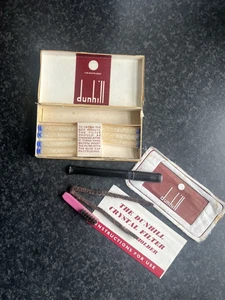 Cigarette Holder Dunhill Crystal Filter with Blue Cap Boxed - Picture 1 of 12
