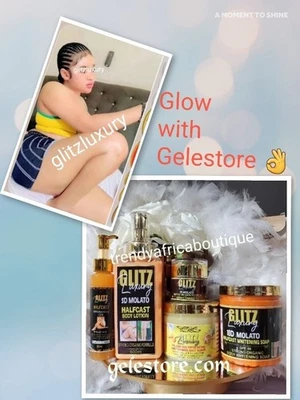 5pcs:Glitzluxury Oshaprapra 5D Molato Body Milk, Oil, Soap, Scrub & Face Cream👌 - Image 1 of 4