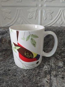 Fishs Eddy Charley Harper Todd Oldham "Painted Bunting" Vogel Keramiktasse - Bild 1 von 6