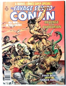Marvel Super Special Savage Sword Conan #2 1978 Marvel Conan Barbarian Comic - Picture 1 of 1