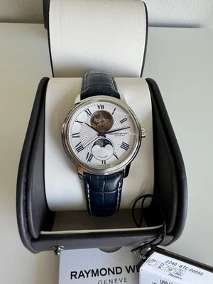 RAYMOND WEILMaestro MoonPhase Open Heart Men's Watch 2240-STC-00655 - Image 1 of 4