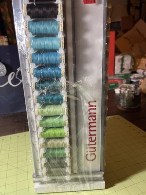 79 carretes NUEVOS 100% poliéster GUTERMANN coser todo hilo con torre de hilo Foto 1 de 4