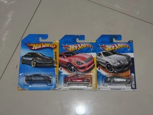 Hot Wheels Infiniti G37 Blue Red Gray lot of 3 Faster Than Ever - Picture 1 of 5