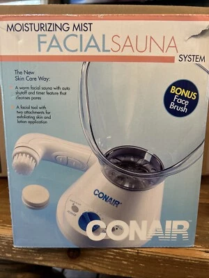 Conair Facial Spa 型号 3702 蒸汽雾桑拿保湿护肤无刷 — 第 1/4 张图片